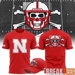 Nebraska Huskers x Day ☠️ Day T-Shirt 2026