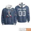 Kansas City Chiefs 4X Champs Gold Edition Custom Fleece Hoodie