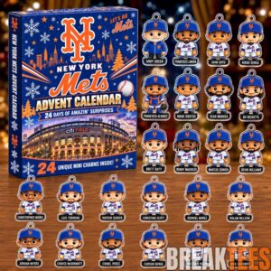 New York Mets Advent Calendar 2026 24 Days Of Amazing Surprises