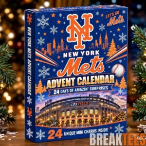 New York Mets Advent Calendar 2026 24 Days Of Amazing Surprises 1