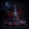 New Orleans Saints Halloween Moon Pumpkin Quilted Witch Hat