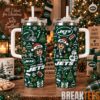 New York Giants Special Tumbler 40oz with Handle Christmas For Fan