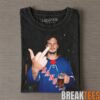 Pittsburgh Penguins Sidney Crosby and Edmonton Oilers Connor McDavid Drunk & Smoke Tee