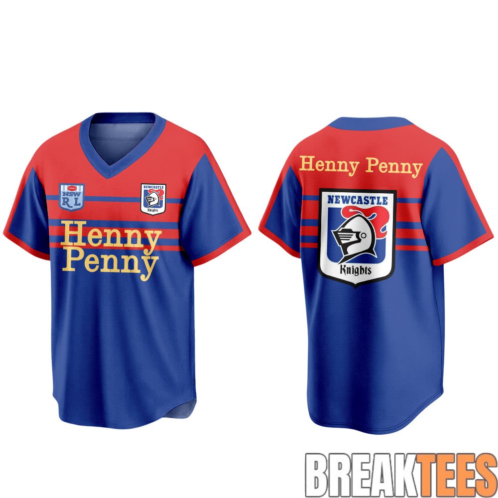 Newcastle Knights PREPARE FOR GAME DAY OUR TIME Baseball Jersey Newcastle Knights PREPARE FOR GAME DAY OUR TIME Baseball Jersey