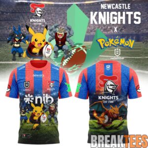 Newcastle Knights x POKÉMON Night 2026 T-Shirt