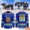 Milwaukee Admirals Fauxback Throwback Night Custom Hockey Jersey