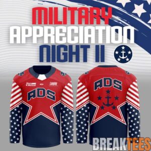 Norfolk Admirals Military Appreciation Night 2026 Hockey Jersey
