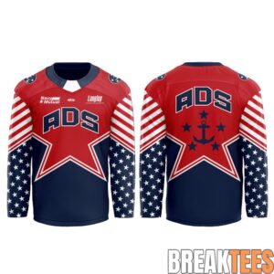 Norfolk Admirals Military Appreciation Night 2026 Hockey Jersey 1