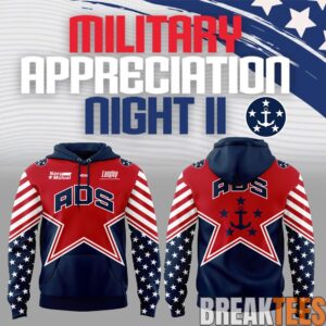 Norfolk Admirals Military Appreciation Night 2026 Hoodie