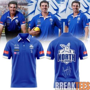 North Melbourne coach Jaymie Graham Polo Shirt