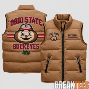 Ohio State Buckeyes 2026 Military Appreciation Puffer Vest