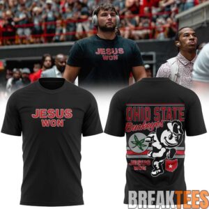 Ohio State Buckeyes Jesus Won Special T-Shirt