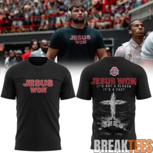 Ohio State Buckeyes Jesus Won Special T-Shirt 1