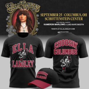 Ohio State Buckeyes x Ella Langley Exclusive Edition T-Shirt 1