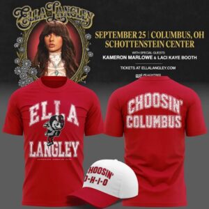 Ohio State Buckeyes x Ella Langley Exclusive Edition T-Shirt 3