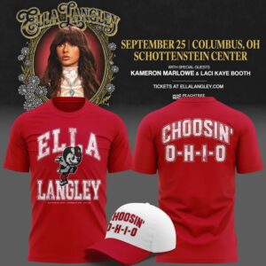 Ohio State Buckeyes x Ella Langley Exclusive Edition T-Shirt 5