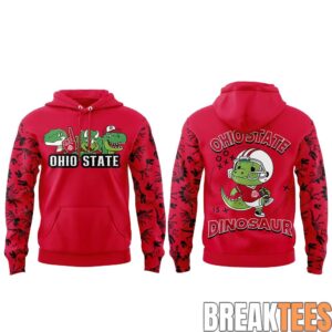 Ohio State Buckeyes x The Amazing Dinosaur 2026 Special Hoodie 1