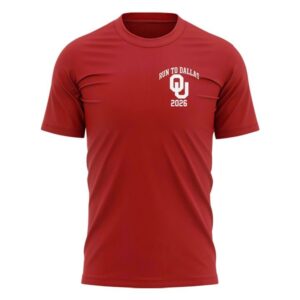 Oklahoma Sooners 2026 Run to Dallas T-Shirt 1