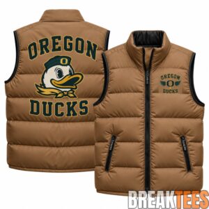 Oregon Ducks 2026 Military Appreciation Puffer Vest