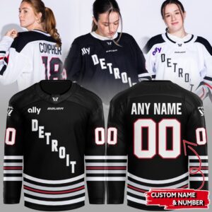 PWHL Detroit 2026 Personalized Hockey Jersey