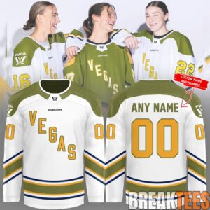 PWHL Las Vegas 2026 Hockey Jersey Personalized Limited Edition Away