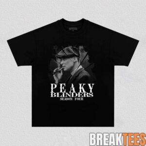Peaky Blinders Tommy Shelby Smoking T-Shirt