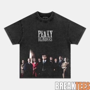 Peaky Blinders Tommy Shelby and Family Standing Together T-Shirt