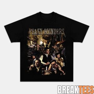 Peaky Blinders Tommy Shelby and Family Standing Together T-Shirt 2 Peaky Blinders Tommy Shelby and Family Standing Together T-Shirt 2