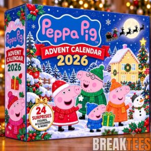 Peppa Pig Family Christmas 2026 Advent Calendar 1