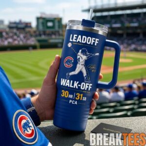 Pete Crow-Armstrong Chicago Cubs Leadoff Walk-Off Tumbler 1