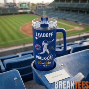 Pete Crow-Armstrong Chicago Cubs Leadoff Walk-Off Tumbler 2
