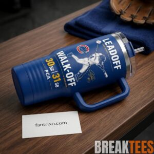 Pete Crow-Armstrong Chicago Cubs Leadoff Walk-Off Tumbler 3
