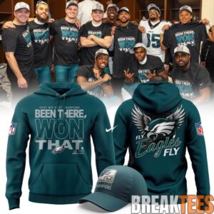 Philadelphia Eagles 2026 NFC East Division Champions Hoodie 1