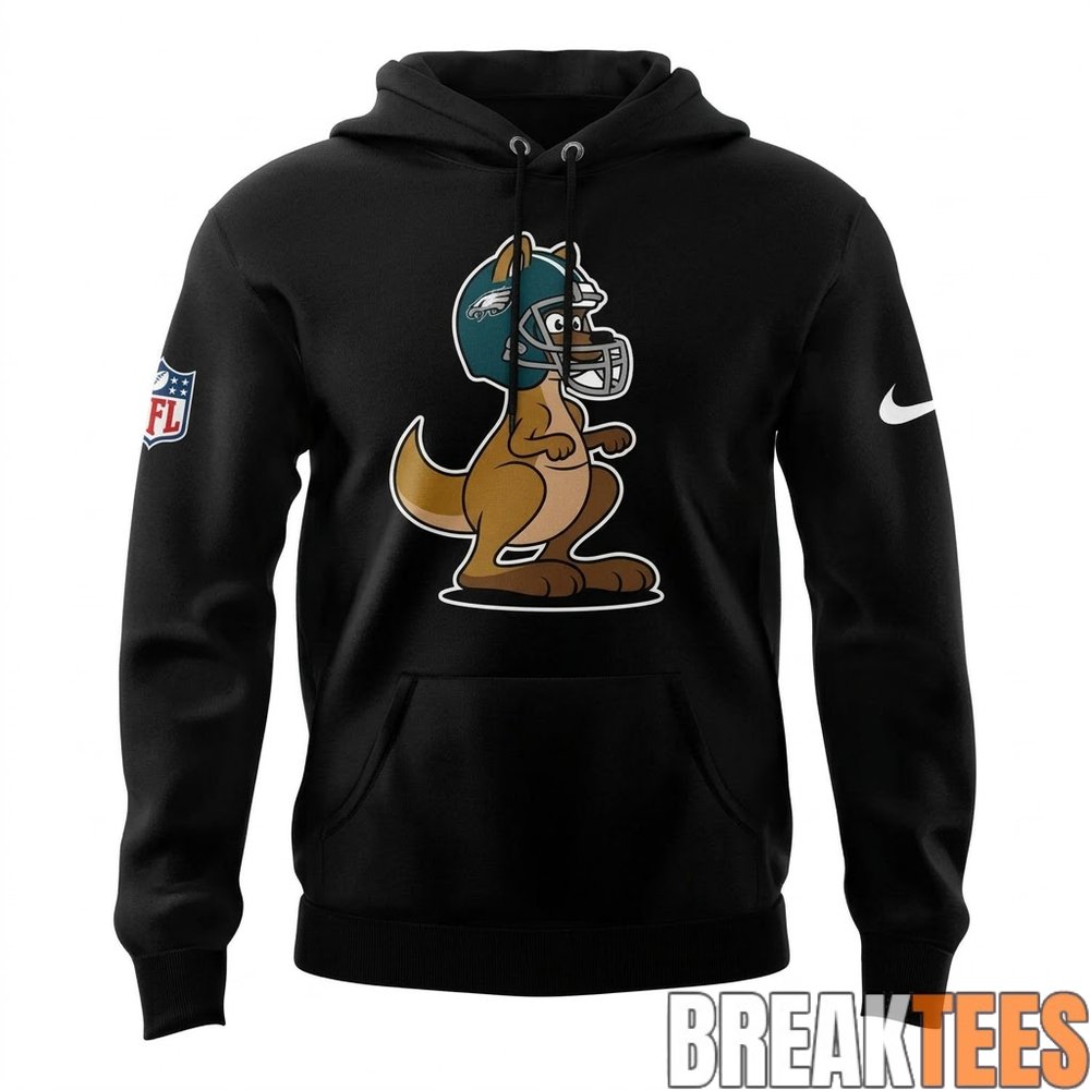 Philadelphia Eagles USA-AUS Kangaroo Hoodie Philadelphia Eagles USA-AUS Kangaroo Hoodie