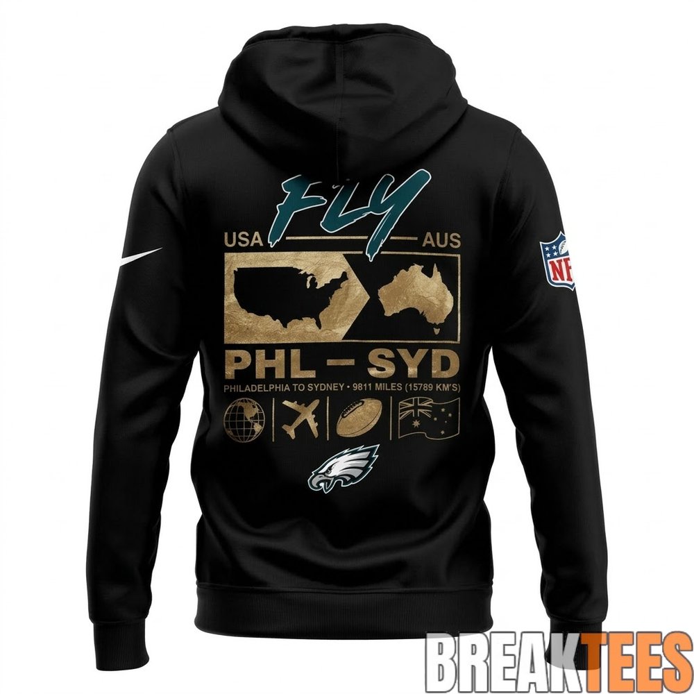Philadelphia Eagles USA-AUS Kangaroo Hoodie Philadelphia Eagles USA-AUS Kangaroo Hoodie