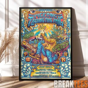 Pigeons Playing Ping Pong Fall Tour 2026 October 23-27 In Seattle Portland Boise And Salt Lake City Decor Poster 1