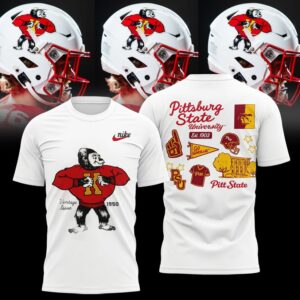 Pittsburg State Gorillas Vintage Issue 1950 T-Shirt 1