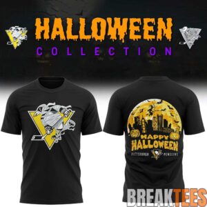 Pittsburgh Penguins Halloween 26 Mummy T-Shirt 1