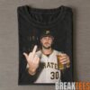 Tampa Bay Rays Cedric Mullins Smoking, Holding a Bottle and Middle Finger T-Shirt