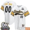 Pittsburgh Steelers 6x Super Bowl Custom Baseball Jersey Pittsburgh Steelers 6x Super Bowl Custom Baseball Jersey