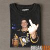 Pittsburgh Penguins Sidney Crosby and Edmonton Oilers Connor McDavid Drunk & Smoke Tee