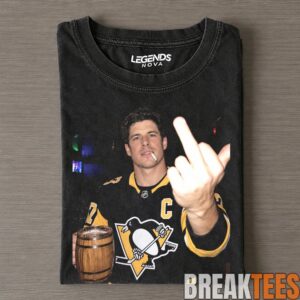 Pittsburgh Penguins Sidney Crosby Drunk & Smoke Tee