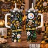 Philadelphia Eagles Special Tumbler 40oz with Handle Christmas For Fan