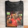 Portugal No. 7 Goat Playing PES Funny Soccer Gamer T-Shirt