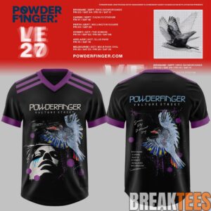 Powderfinger Live ’27 Tour Special Baseball Jersey 5