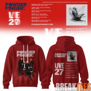 Powderfinger Live ’27 Tour Special Hoodie 2