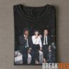 Resident Evil Leon Kennedy and Chris Redfield Smoking on a Couch T-Shirt Resident Evil Leon Kennedy and Chris Redfield Smoking on a Couch T-Shirt