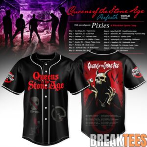 Queens of the Stone Age Perfecth World Tour 2027 Baseball Jersey