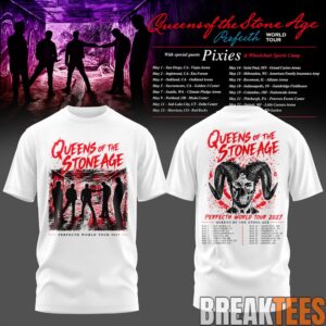 Queens of the Stone Age Perfecth World Tour 2027 T-Shirt 1