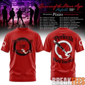 Queens of the Stone Age Perfecth World Tour 2027 T-Shirt 7